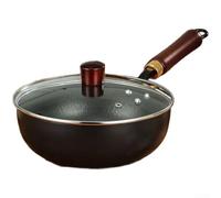 Fine Iron Stir Fry Pan 24cm Non-Coated Healthy(B)