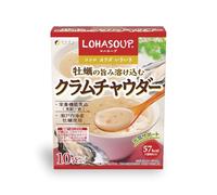 FINE JAPAN Clam Chowder Soup with Oyster & Scallop - 150g (15g×10 Sachets, 10 Servings)