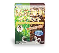 FINE JAPAN Green Tea & Coffee Diet (30 Sticks/45g/30-Day Course) Catechins/Chlorogenic Acid