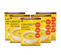 FINE Japan Japanese Corn Soup 93 gr (5 Packets / 5 Servings) Set of 5
