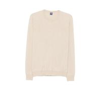 Fine Knit Crewneck Jumper - male - Fedeli - Round-neck Knitwear - Beige - L - Knitwear L
