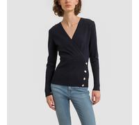 Morgan Woman 182-Mojo.n Fine sweater Adjusting asymic Mojo, blue (navy 301), xs eu