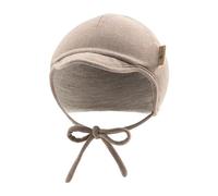 Fine knit peaked cap