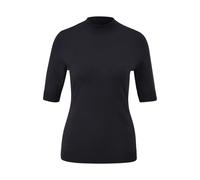 Fine Knit Short Sleeve Pullover Women COMMA Bleu 40