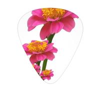 Fine Leaf Chrysanthemum Stylish and durable guitar picks, three types of thin, medium and heavy guitar picks (12 pieces), suitable for guitar, bass, electric guitar, ukulele,