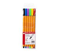 Fine Line Drawing Pen 0.4mm Super Fine Tip Watercolor Marker Set for Art Sketching Mangas School Supplies Colorful Fineliner Marker Set