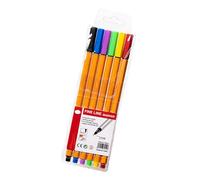 Fine Line Drawing Pen 0.4mm Super Fine Tip Watercolor Marker Set for Art Sketching Mangas School Supplies Water Based Microns Pen for Drawing
