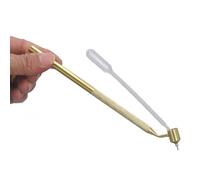 Fine Line Paint Pen, Aluminum Fluid Writer Pen, Enclosed Cleaning Tool for Detailing Rock Chips Scratch Repair Calligraphy French Matting (0.7mm)