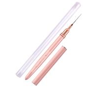 Fine Liner Neil Art Design Brush Set - Elegant Drawing Pen, Gel Detailing Tool | Specially Crafted Nail Brushes for Clean Lines, Tiny Curves, and Stylish Decorations on Acrylic or Gel Nails