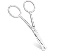 Fine Lines - Baby Nail Scissors - Rounded Ends for Safety in Nose & Ears - Suitable for Kids' Nails - Small Scissors for Easy Maneuver - Ideal for Grooming Cuticles & Trimming Hair