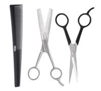 Fine Lines - Barbers Kit Set - Barber Comb, Barber Scissors and Thinning Scissors - Barber Kit for haircutting - Comb for Barbers, Hair Scissors