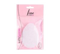 Fine Lines - Exfoliating Face Scrub Sponge, Pack of 1 - Face Scrubber Tear Drop Sponge - Face Shower Sponge for Cleansing, Ideal Before Makeup - Travel Face Wash Exfoliating Sponge for Women and Men