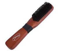 Fine Lines - Long Paddle Bristle Brush | Boar and Nylon Bristle Hair Brush | Soft Bristle Hair Brush for Afro, Wet or Curly Hair | Bristle Hair Brushes for Women and Men