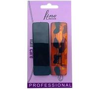 Fine Lines UK Hair Barrette 2pcs / Black/Shell H6064