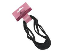 Fine Lines UK Headband & Ponytail 6006 Black