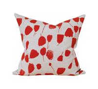 Fine Little Day Bouquet cushion cover 48x48 cm Nature-poppy red