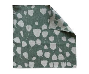 Fine Little Day Bouquet kitchen towel 58x58 cm Green-white