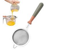 Fine Mesh Colander, Fine Mesh Colander Spoon | Kitchen Colander Spoon Strainer | Stainless Steel Fat Skimmer Sieve for Hot Pot Skimmer Spoon, Cooking, Frying, Grease, Gravy Sauce