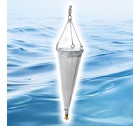 Fine Mesh Experimental Nylon Collection Net, Thickened Phytoplankton Sampling Tool/Multiple Planktons Tow Nets, For Microbiologist Children Ocean Lover(0.112mm(125 mesh))