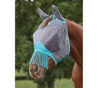 Fine mesh fly mask for horses with ears and pom poms Weatherbeeta Comfitec Deluxe
