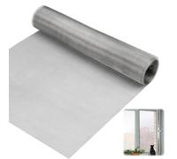 Fine Mesh Mesh Metal Fly Screen 30 x 200 cm Diameter of Hole 1 mm Wire Mesh Stainless Steel 22 Mesh Wire Mesh Fine Mesh for Ventilation and Filtering, Doors, Windows, Gardens and Fences