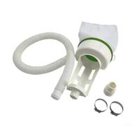 Fine Mesh Replacement Filter Bags for Pool Cleaning Applications with Integrated Hose Connector Compatibility
