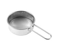 Fine Mesh Sieve - Fine Tea Strainer with Handle | Stainless Steel Sieve in The Kitchen | Flour Sieve for Cooking | Icing Sugar Shaker Duster, Vintage Filters and Colene in, Silver, riferimento