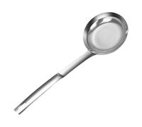Fine Mesh Steel Strainer Spoon,Fine Mesh Stainless Steel Strainer - Frying Spoon Strainer - Mesh Strainer for Fat Skimmer, Kitchen Strainer for Cooking in the Coci