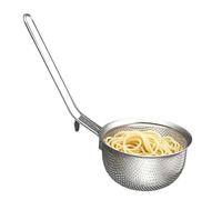 Fine Mesh Strainer, Handheld Skimmer Sieve Tool, 8.66 x 3.93 Inches Durable Kitchen Food Filter Spoon, Oil Skimmer for Frying Broth Sauce Butter Foam, Cooking Strainer Accessory for Home Kitchen