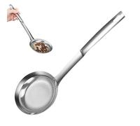 Fine Mesh Strainer Made of Stainless Steel, Mesh Sieve Made of Fine Mesh Stainless Steel | Roasting Spoon Strainer - Professional Mesh Strainer with Handle, Grease Skimmer Strainer for Cooking in the