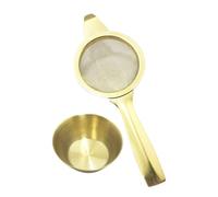 Fine Mesh Tea Strainer - 304 Stainless Steel Strainer | Spoon Shaped Tea Coffee Filter, Impurity Sifting Clear Brewing Tool for Loose Ţea Coffee Utensils and Many More All