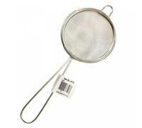 Fine Mesh Tea Strainer with Handle 7cm Small Stainless Steel Sieve with Hanging Loop for Loose Leaf Tea, Flour & Icing Sugar Durable Kitchen Infuser & Cooking Utensil 1pk.