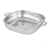Fine Mesh Vegetable Washing Basket Stainless Steel 28cm