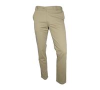 Fine Micro Print Flex Trousers Oslo - male - Meyer - Chinos - Beige - W42 L32 - Trousers W42 L32