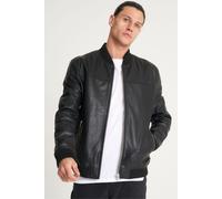Fine Milled Leather Bomber Jacket Barneys Originals Black S