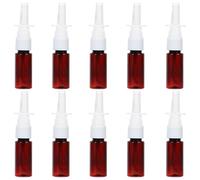 Fine Mist Bottle 10pcs 15ml Empty Bottle, Amber Glass Sprayers, Portable Empty Sprayer Bottle, Refillable Fine Mist Empty Bottles Brown Bottle
