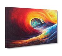 Fine Modern Abstract Art Canvas Wall Art Print 30x20 Inch | Ready to Hang, Gallery Wrapped, Fade-Resistant Inks, Securely Packaged, UK Made
