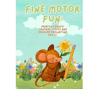 Fine Motor Fun: Practice pencil control, focus and develop prewriting skills.