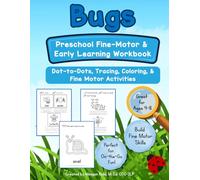 Fine Motor Preschool Workbook: Preschool Activity Worksheets; Preschoolers Activity Book; Travel Activities for 4-8 year olds