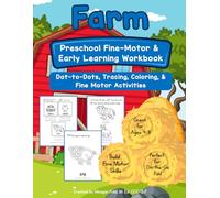 Fine Motor Preschool Workbook: Preschool Activity Worksheets; Preschoolers Activity Book; Travel Activities for 4-8 year olds