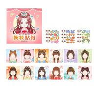 Fine Motor Skills Development Activity Book for Children Using Reusing Dress Up Sticker to Improve Coordination Skill Sticker Book for Kids