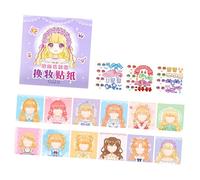 Fine Motor Skills Development Activity Book for Children Using Reusing Dress Up Sticker to Improve Coordination Skill Creative Play Sticker Book Set