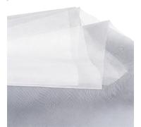 Fine Nylon Mesh Filter Woven Net Sheet Fabric White Food Grade Micron Filter Cloth for Paint, Home Brewing Coffee Juice Dregs Soya Milk Gardening DIY Strong & Reu(Size:1*1m,Color:150 mesh(100 micron))
