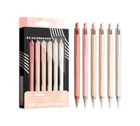 Fine Point Colored Pens,6 Colors Washable Retractable Smooth Writing 0.7mm | Fine Point Color Pens,for Note Taking Watercolor Painting Artistic Sketching Comic Storyboarding