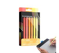 Fine Point Pens Assorted Colors - 0.7mm 6 Colors Retractable Smooth Writing,Fine Point Color Pens | for Journaling Writing Water-Based Painting Drawing Artistic Sketches