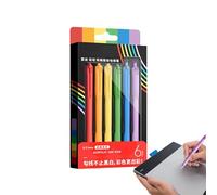 Fine Point Pens Assorted Colors, Retractable 0.7mm Washable Ink Set, Acrylic Colored Writing Pens for Office, School, Journaling, Artistic Sketches, Comic Storyboarding