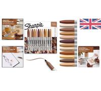 Fine Point Permanent Markers, Assorted Skin Tones, 12 Count