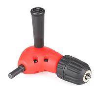 Fine Quality Professional 0.8-10mm 90 Degree Round Shank Right Angle Bend Extension Chuck Drill Adapter with 9.5mm Shank 3/8in Chuck