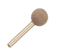 Fine Sand 20mm Diamond Coated Ball Rotary Burrs Set Original Sphere Rotary Burr for Jewelry Glass Stone Ceramic Gemstones Lapidary Grinding Rotary Tool