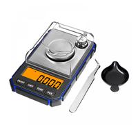 Fine Scale 0.001G, Digital Milligram Scale 50G / 0.001G, Digital Pocket Scale with LCD Display, Lab